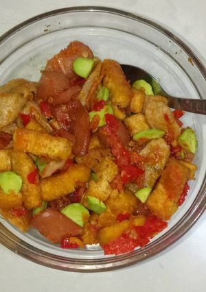 Foto resep Sambel pete tahu sosis otak otak