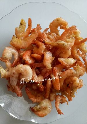 Foto resep Udang goreng garing kriuk🍤🍤🍤