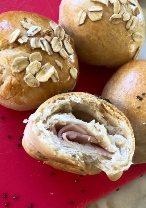 Una foto de Bollos rellenos 🥯