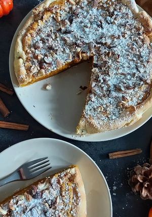 Foto de Tarte de Abóbora e Frutos Secos