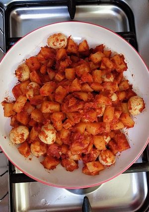 Foto resep Kentang Balado ala bumbu Desaku