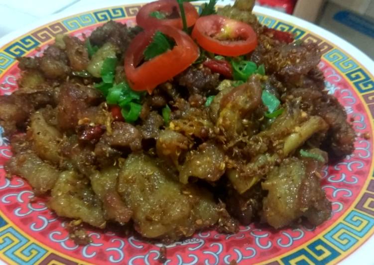 Tetelan goreng ala-ala