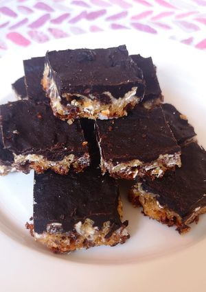 Une photo de Carrés céréales chocolats