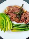Rib eye a la mantequilla