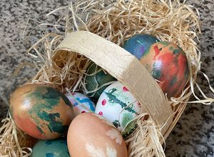 Une photo de Œufs 🥚 de Pâques 🐣 recette facile