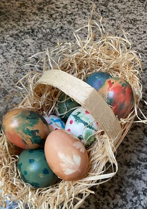 Une photo de Œufs 🥚 de Pâques 🐣 recette facile