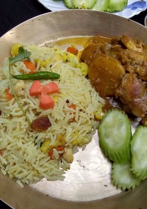 ফ্রাইড রাইস (fried rice recipe in Bengali) রেসিপির প্রধান ছবি