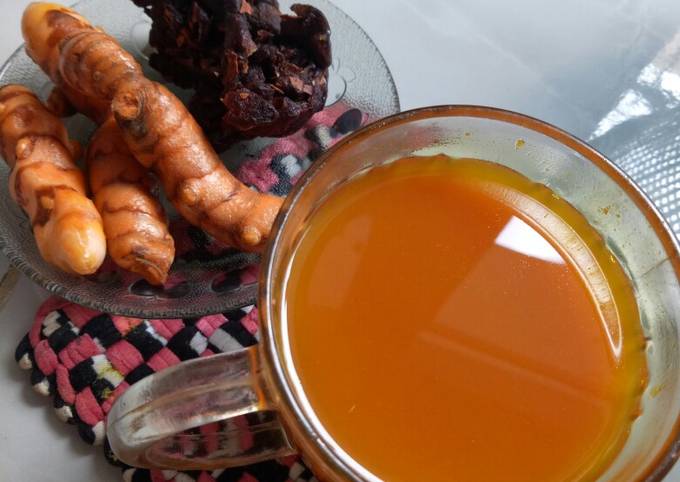 Resep: Kunyit asem Ekonomis Untuk Jualan