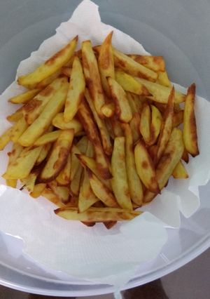 Φωτογραφία της συνταγής Πατάτες φούρνου σαν τηγανητές