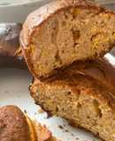 Budín integral de pomelo y naranja! Sin azúcar