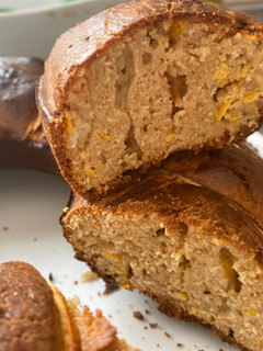 Una foto de Budín integral de pomelo y naranja! Sin azúcar