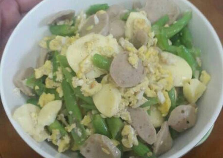Resep Ca buncis telur bakso tahu, Sempurna