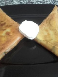 Una foto de Paquetitos de calabacin y queso de cabra