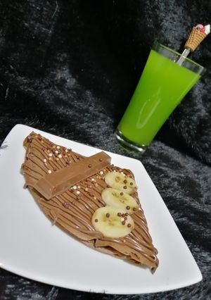 صورة لوصفة كريب شوكولاته