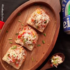 A picture of Bruschetta.