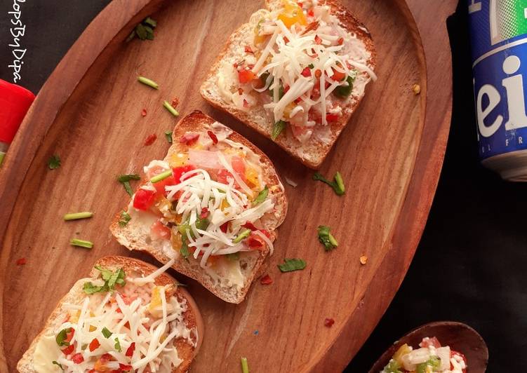 Steps to Prepare Homemade Bruschetta