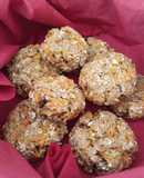 Galletas de avena, zanahoria y jengibre