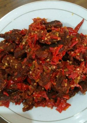 Foto resep Dendeng balado