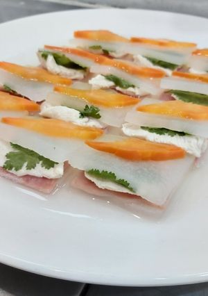 火腿冬瓜夾 的食譜成品照片