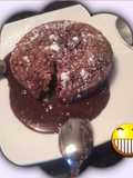 Volcán de chocolate
