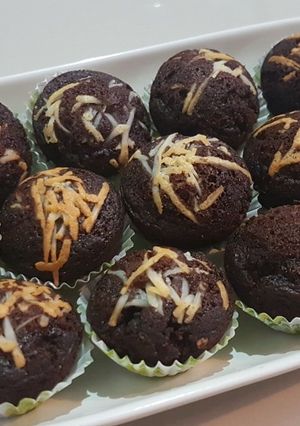 Foto resep Bola Brownies Panggang #NoMixer #NoOven