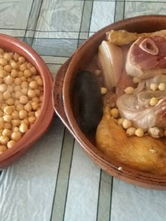 Una foto de Cocido de garbanzos
