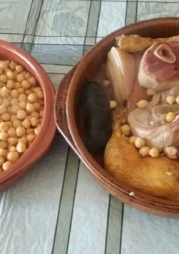 Una foto de Cocido de garbanzos