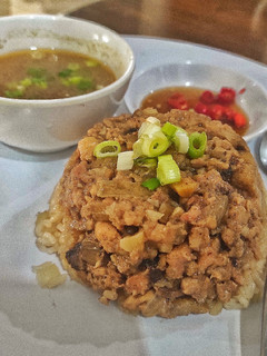 Foto resep Nasi Tim Ayam Jamur