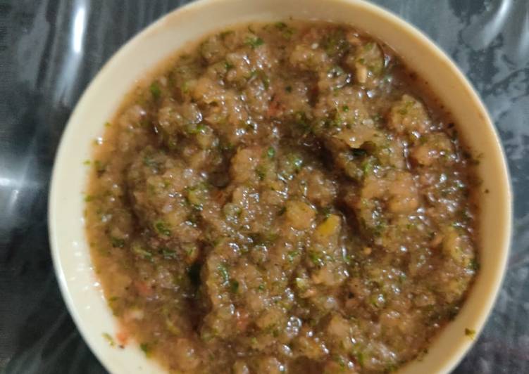 Easiest Way to Make Ultimate Mint and coriander chutney