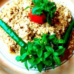 Simple Fry Brain (Maghaz) Masala Recipe A picture of Simple Fry Brain (Maghaz) Masala Recipe.