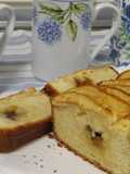 Pan otoñal de mermelada de cítricos con manzana