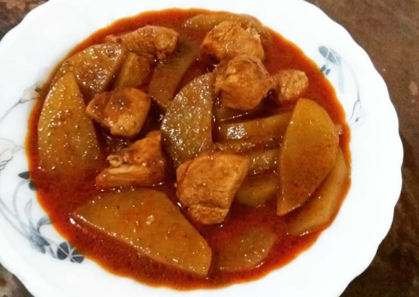 Rendang Ayam Kentang