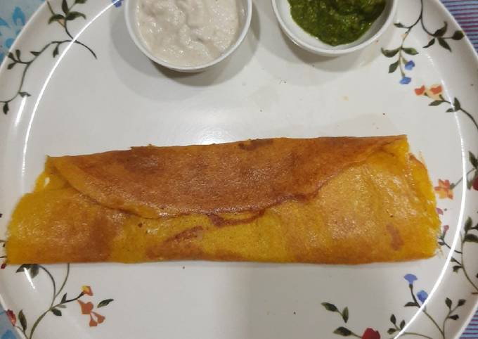 Recipe of Mario Batali Moong Dal Dosa