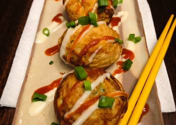 How to Make Appetizing Homemade Shrimp Takoyaki