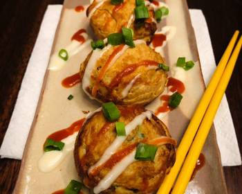 Update, Make Recipe Homemade Shrimp Takoyaki Delicious Steady