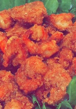 صورة لوصفة جمبري مقلي