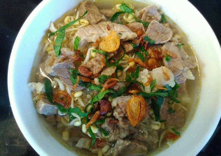 Cara Membuat Soto Sapi, Enak Banget