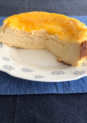 Foto principal de Tarta de queso y naranja 🍊