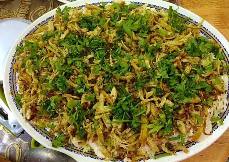 طريقة عمل وصفة فتة دجاج