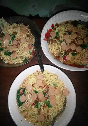 Foto resep Mie pangsit sederhana