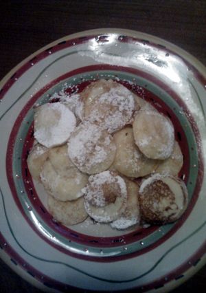 A picture of Hotte's Small dutch pancakes.