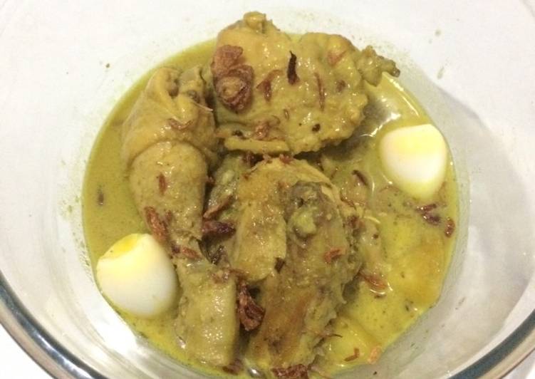 Resep Opor Ayam Rendah Kalori Anti Gagal