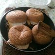تشيز برغر مع بيض
