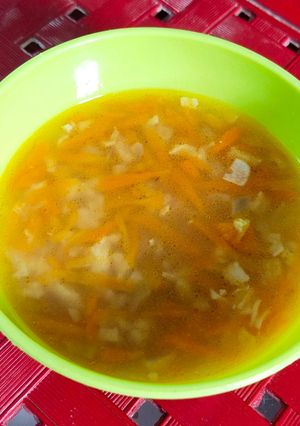 Foto resep Sup ayam wortel mpasi 12month+