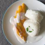 Mango sticky rice - magic jar/rice cooker