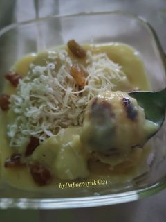 Foto resep Pisang Bakar Vla Custard