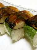 Easy Grilled Salted Mackerel Sushi Rolls