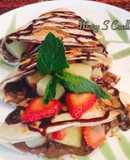 Crepas con Nutella🍓🍍