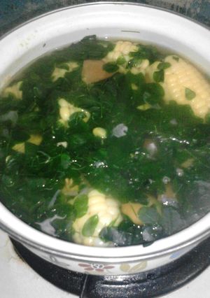 Foto resep Sayur bening daun kelor