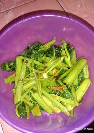 Foto resep Sayur kangkung (saos tiram)